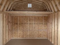 10x16 Dutch Barn Style Storage Shed with Loft Inside