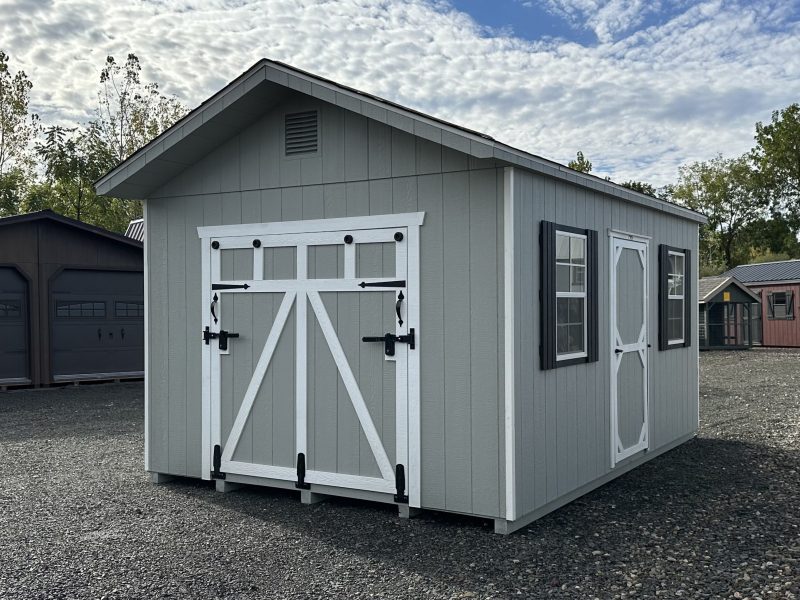 12x16 Shed in CT by Pine Creek Structures of Berlin
