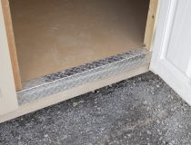 8x12 Custom Peak Style Storage Shed with diamond tread plate