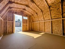 Interior 10x12 Madison Mini Barn