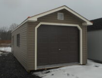 12x24 Vinyl Peak Garage