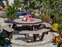 Poly Octogon Picnic Table