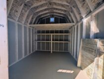 10x12 Dutch Shed Interior