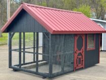 8 x 12 King Coop w/ Metal Roof