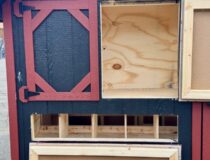8 x 12 King Coop w/ Metal Roof - storage