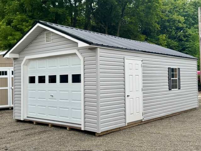 14 x 24 Peak Style Garage