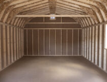 14x24 Dutch Barn Interior