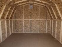 10x12 Madison Mini Barn Interior