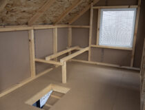 6x8 Chicken Condo Interior