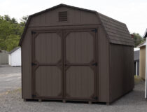 10x14 High Wall Barn Front