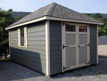 10x14 Hip Deluxe Shed