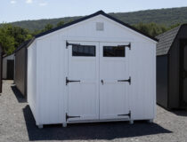 10x12 Madison Peak Shed White