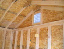 10x12 Vinyl Peak Shed
