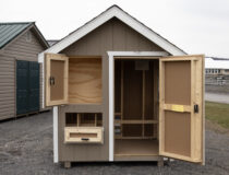 6x12 King Coop Storage and Egg Boxes