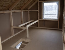 6x8 Chicken Condo Interior