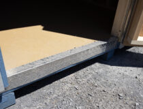 12x12 Heavy Duty Mini Barn Option Diamond Tread Plate