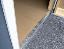 12x32 HD Peak Front Shed Options Diamond Tread Plate
