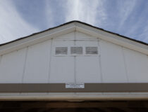 8x12 White Madison Peak Shed Vent