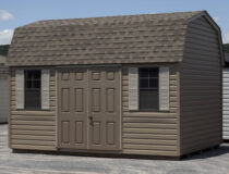 10x14 Dutch Vinyl Barn Front
