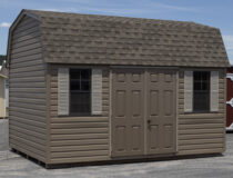 10x14 Dutch Vinyl Barn Front