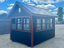8 x 12 Atrium Greenhouse w/ ventilation fan