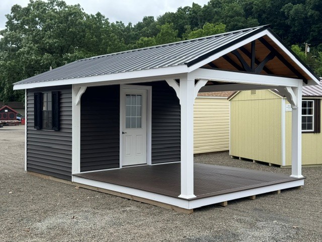 12 x 20 Veranda Cabana with Vision Decking