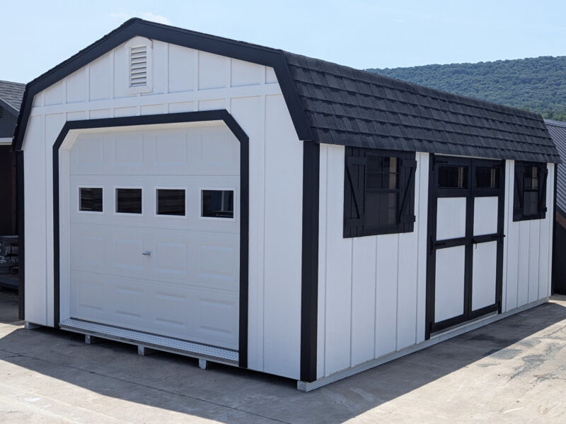 14x20 Dutch Garage with special flooring