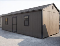 12x28 Peak Garage Rear