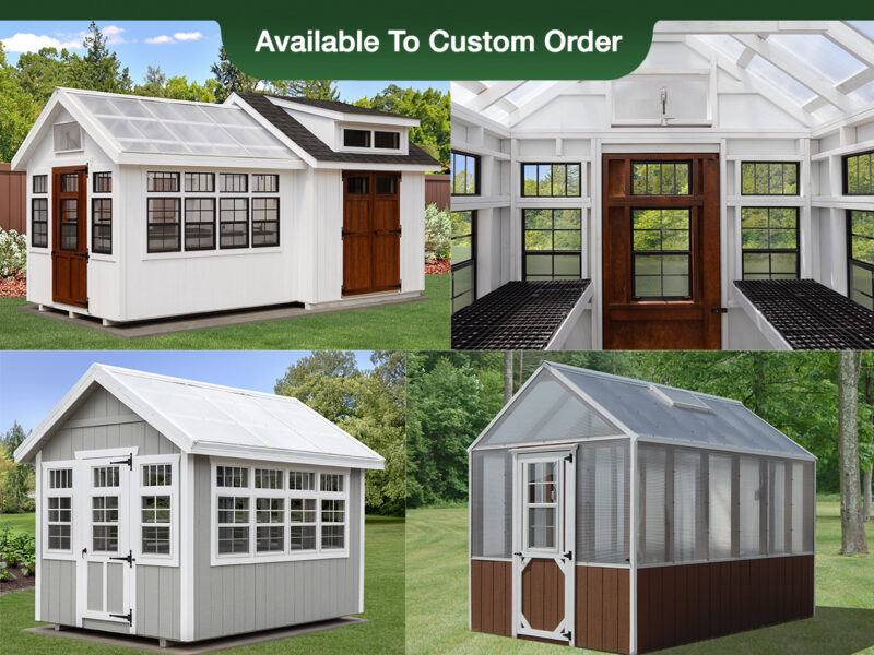 Garden Houses, Greenhouses, and Atriums Photo Collage