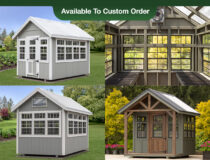 Garden Houses, Greenhouses, and Atriums Photo Collage