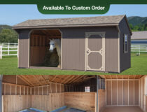 Custom Run In Barns from Pine Creek Structures Photo Collage