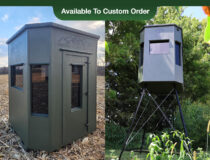Hunting Blinds Photo Collage