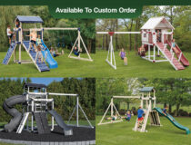 Kid's Vinyl Play Set Photo Collage