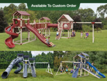 Children's Vinyl Play Set Photo Collage