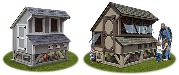 Chicken Condos from Pine Creek Structures