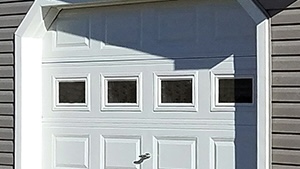 2-Car Modular Garage Option: Window Panel In Garage Door