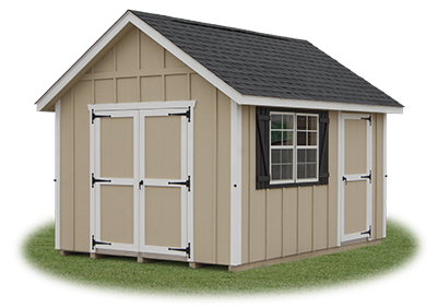 10 x 14 LP Board 'N' Batten Cape Cod Storage Shed from Pine Creek Structures
