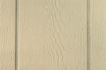 beige paint color sample for LP smart panel, duratemp siding, wood trim, wood shutters, wood doors, and wooden flower boxes