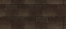 Barkwood color sample for lifetime architectural shingles