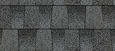 Pewter Grey color sample for lifetime architectural shingles