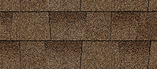 Shakewood color sample for lifetime architectural shingles