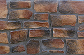 Bufftown color sample for stone masonry