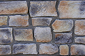 Old Town color sample for stone masonry