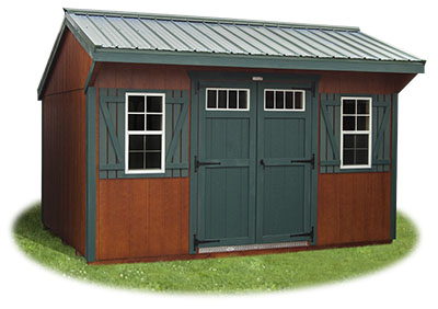 10x16 LP Sided Cottage Storage Shed From Pine Creek Structures