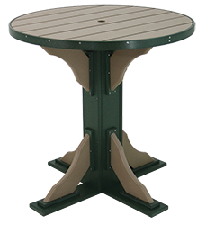 Pine Creek Structures Outdoor Patio Furniture - 40" Round Pub Table