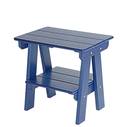 Pine Creek Structures Outdoor Patio Furniture - Poly Two Tier Table