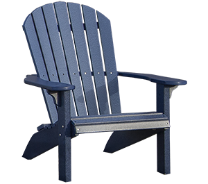 Pine Creek Structures Outdoor Patio Furniture - Poly Adirondack Chair