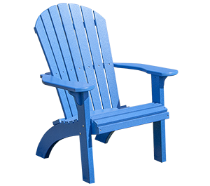 Pine Creek Structures Outdoor Patio Furniture - Poly Raised Adirondack Chair