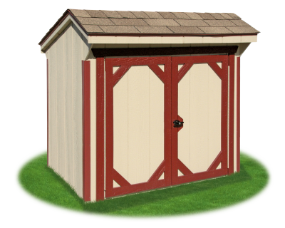 3x5 Garage Can Shed