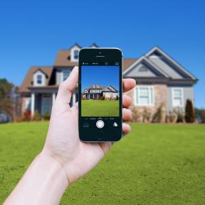 Snap a photo of your house with your cell before you leave. This will help you decide what color siding, trim, shutter, and roof to choose when you're at our store.